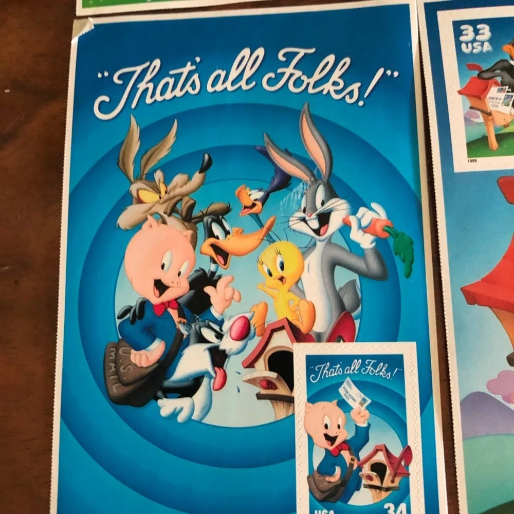 Looney Tunes Warner Bros. Collectible Stamps